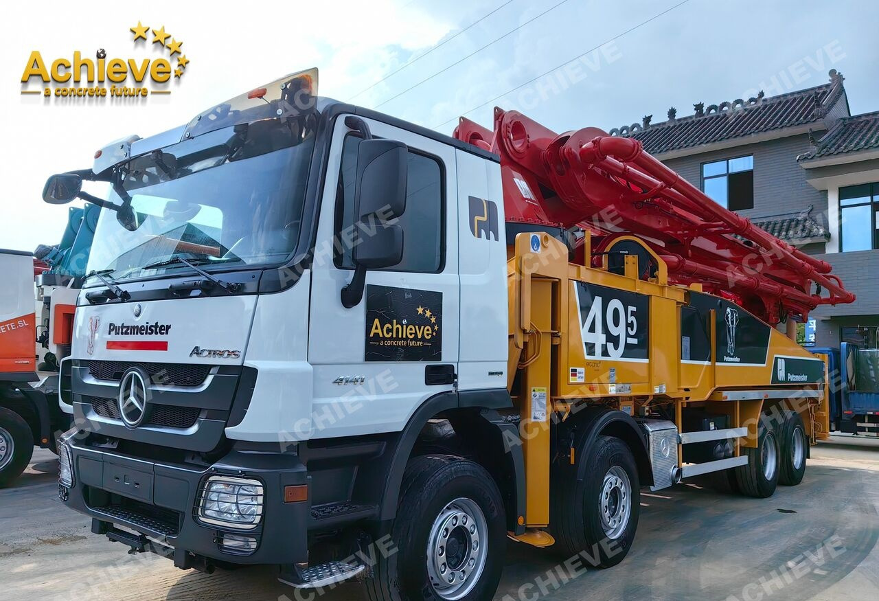 PUTZMEISTER Mercedes-Benz 4141 Putzmeister 49.5M 【ACHIEVE】TOP CONDITION!!! - Автобетононасос: фото 2 PUTZMEISTER Mercedes-Benz 4141 Putzmeister 49.5M 【ACHIEVE】TOP CONDITION!!! - Автобетононасос: фото 2