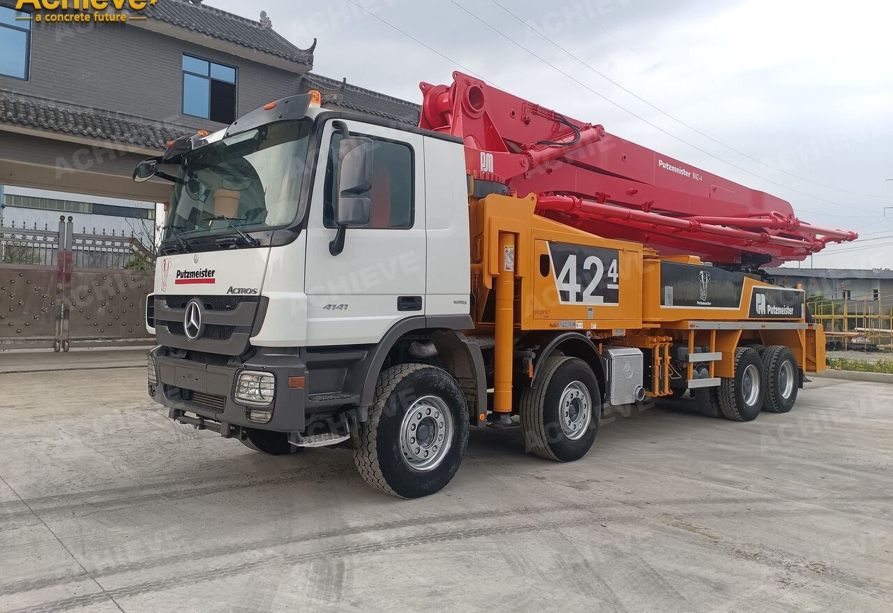 PUTZMEISTER Mercedes-Benz Actros 4141 concrete pumpM42-4R 170 m³【ACHIEVE】TOP CONDITION!!! - Автобетононасос: фото 5 PUTZMEISTER Mercedes-Benz Actros 4141 concrete pumpM42-4R 170 m³【ACHIEVE】TOP CONDITION!!! - Автобетононасос: фото 5