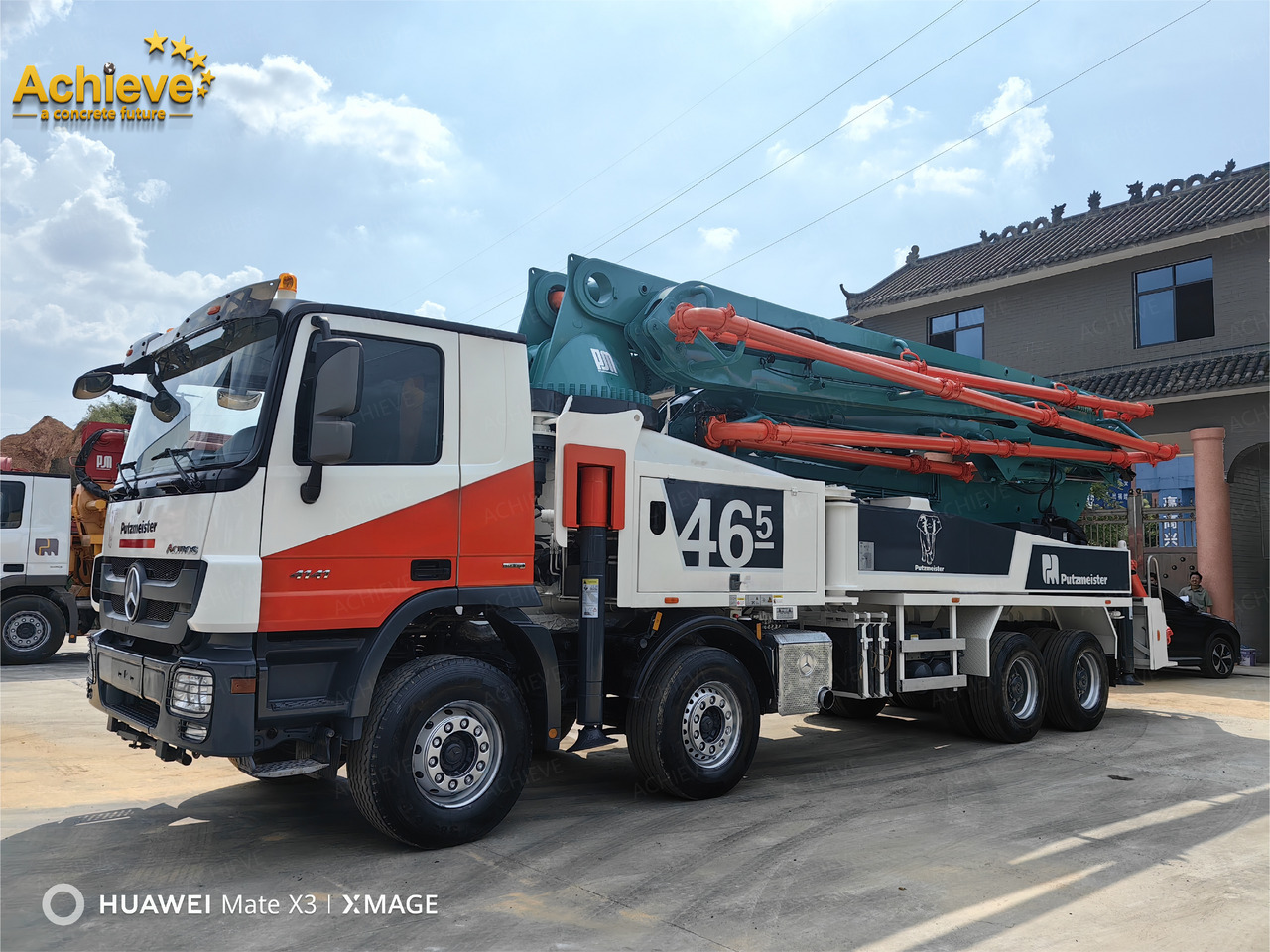Putzmeister Compact Truck-Mounted Concrete Pump M46-5 【ACHIEVE】TOP CONDITION!!! - Автобетононасос: фото 2 Putzmeister Compact Truck-Mounted Concrete Pump M46-5 【ACHIEVE】TOP CONDITION!!! - Автобетононасос: фото 2
