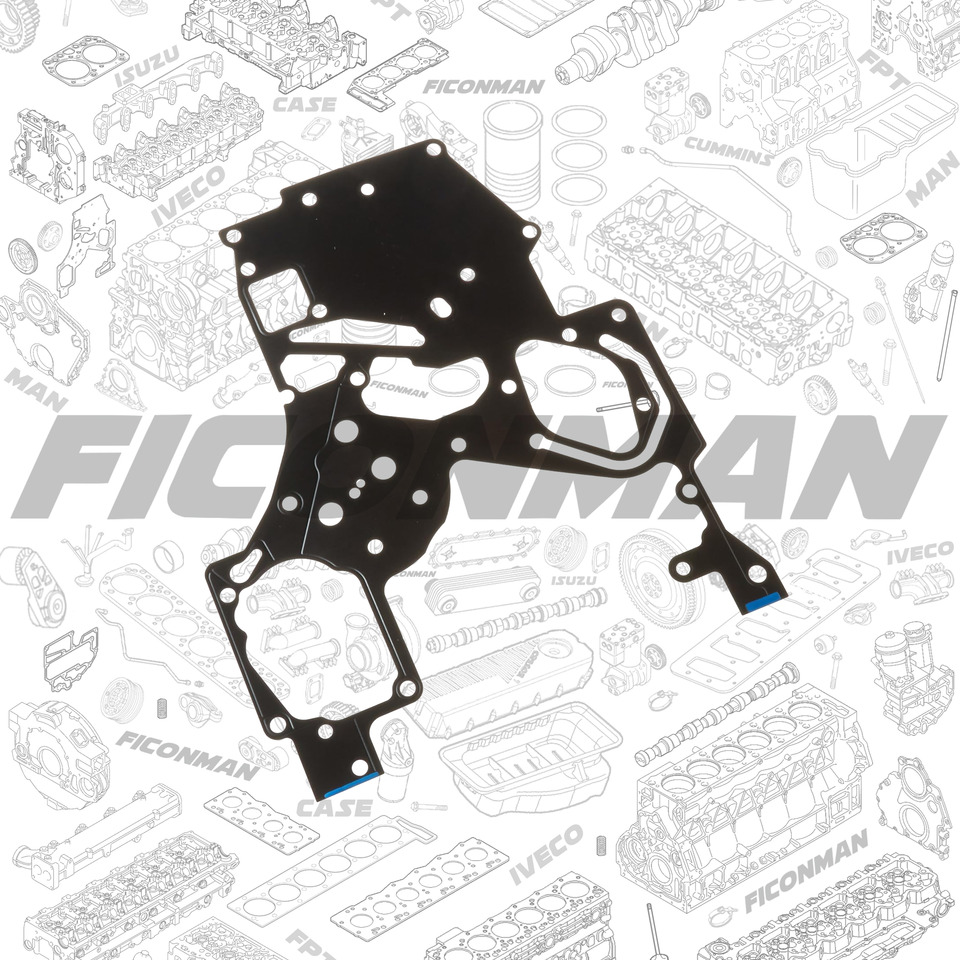 MAN D0834 D0836 Timing case gasket 51.01903-0333 - Прокладка двигателя для Грузовиков: фото 1 MAN D0834 D0836 Timing case gasket 51.01903-0333 - Прокладка двигателя для Грузовиков: фото 1