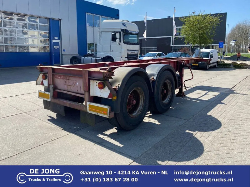 Burg 20 FT Container Chassis / BPW - Полуприцеп-контейнеровоз/ Сменный кузов: фото 1 Burg 20 FT Container Chassis / BPW - Полуприцеп-контейнеровоз/ Сменный кузов: фото 1