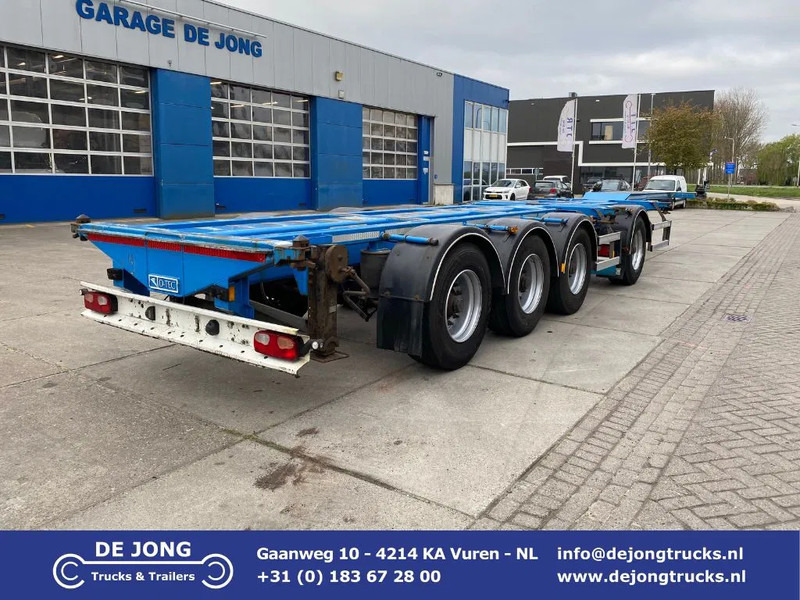 Полуприцеп-контейнеровоз/ Сменный кузов D-Tec CT-43-04D VCC-05 Combitrailer / 4 Axles / 1x Lift Axle: фото 1