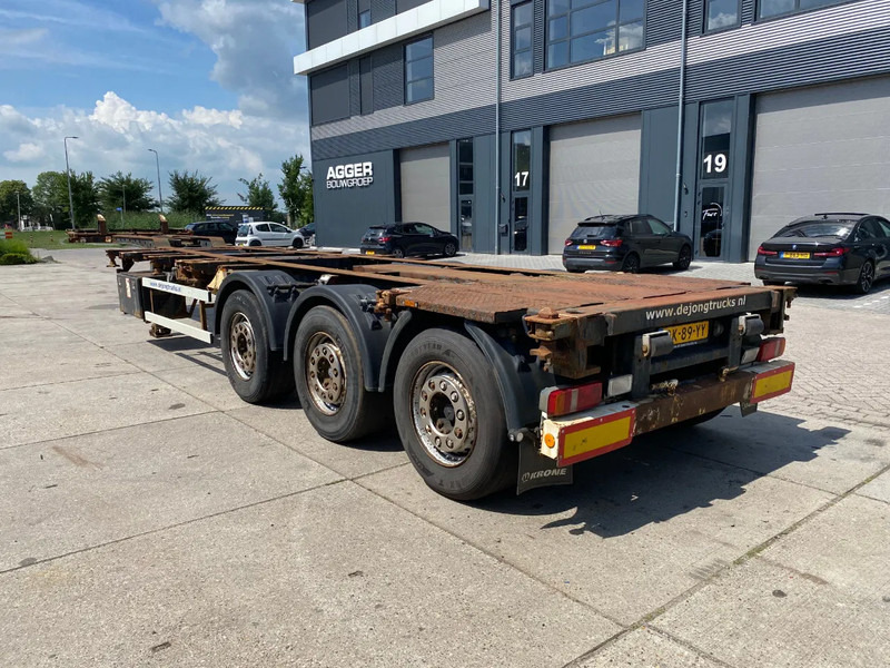 Krone SD Chassis / ADR / 2x Extendable / MB + Disc / 2x Lift Axle - Полуприцеп-контейнеровоз/ Сменный кузов: фото 3 Krone SD Chassis / ADR / 2x Extendable / MB + Disc / 2x Lift Axle - Полуприцеп-контейнеровоз/ Сменный кузов: фото 3