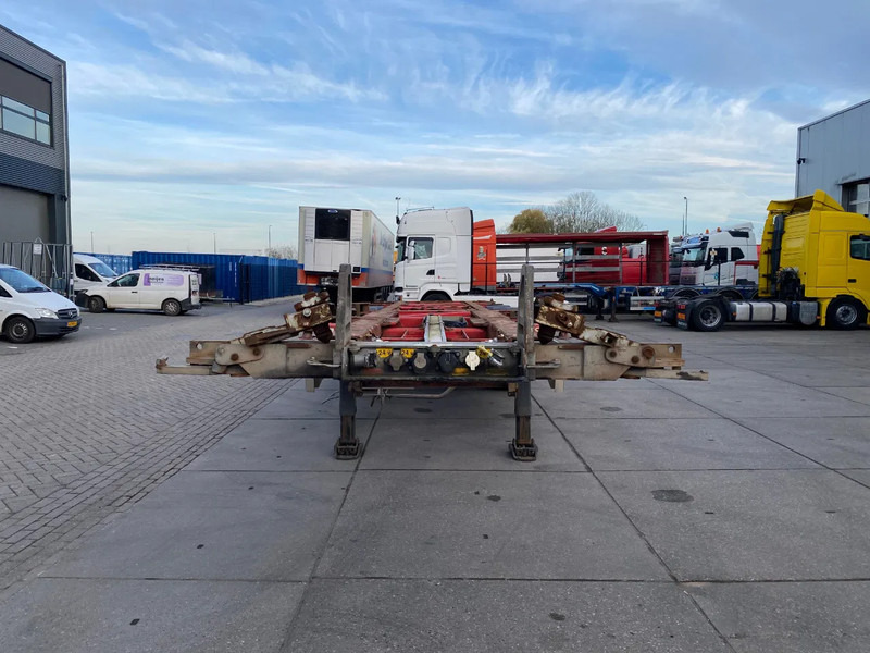 Van Hool Container Chassis / 2x Extendable / SAF + Disc - Полуприцеп-контейнеровоз/ Сменный кузов: фото 5 Van Hool Container Chassis / 2x Extendable / SAF + Disc - Полуприцеп-контейнеровоз/ Сменный кузов: фото 5