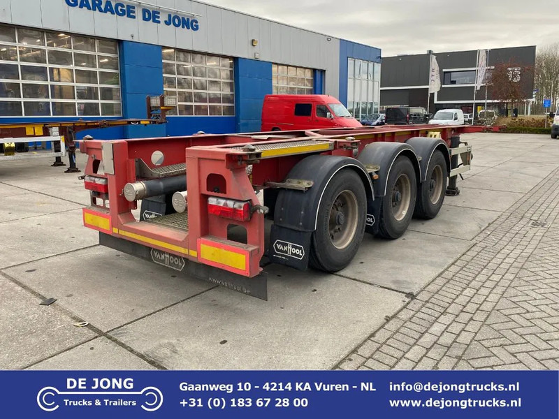Van Hool Tank chassis / ADR / BPW + DISC / 20-30 FT - Полуприцеп-контейнеровоз/ Сменный кузов: фото 1 Van Hool Tank chassis / ADR / BPW + DISC / 20-30 FT - Полуприцеп-контейнеровоз/ Сменный кузов: фото 1