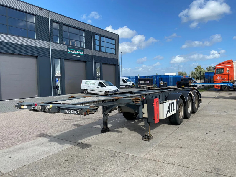 Van Hool Tank chassis / ADR / BPW + DISC / 20-30 FT - Полуприцеп-контейнеровоз/ Сменный кузов: фото 3 Van Hool Tank chassis / ADR / BPW + DISC / 20-30 FT - Полуприцеп-контейнеровоз/ Сменный кузов: фото 3