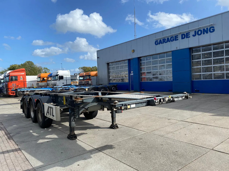 Van Hool Tank chassis / ADR / BPW + DISC / 20-30 FT - Полуприцеп-контейнеровоз/ Сменный кузов: фото 5 Van Hool Tank chassis / ADR / BPW + DISC / 20-30 FT - Полуприцеп-контейнеровоз/ Сменный кузов: фото 5