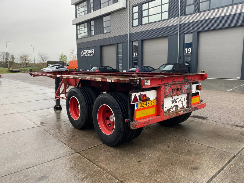 York 20 FT Chassis / Steel Suspension / Double Air - Полуприцеп-контейнеровоз/ Сменный кузов: фото 3 York 20 FT Chassis / Steel Suspension / Double Air - Полуприцеп-контейнеровоз/ Сменный кузов: фото 3