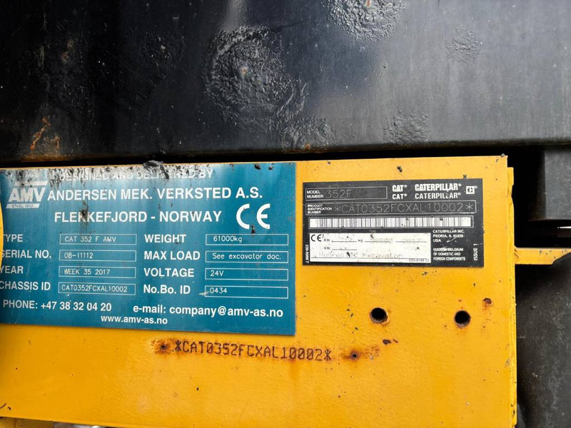 Cat 352 F - Гусеничный экскаватор: фото 5 Cat 352 F - Гусеничный экскаватор: фото 5