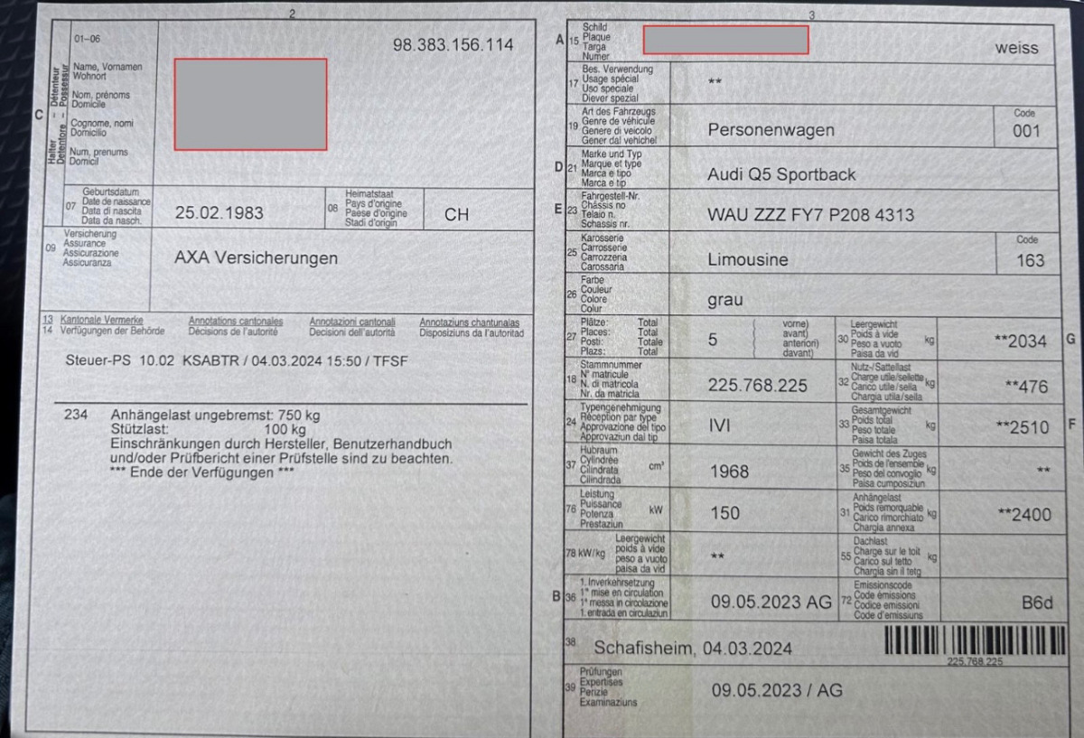 Легковой автомобиль AUDI Q5 Sportback: фото 15 Легковой автомобиль AUDI Q5 Sportback: фото 15