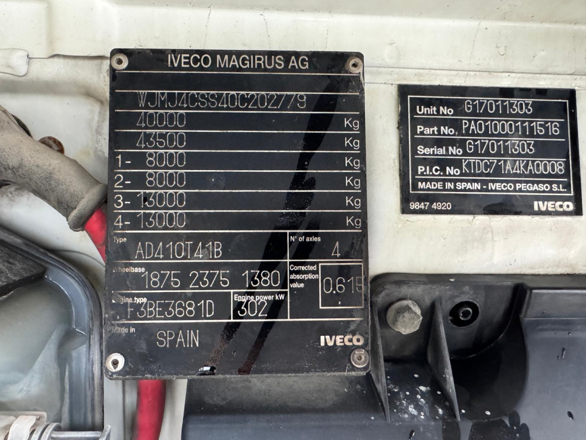 Самосвал IVECO Trakker 41T410 8x4 Thermo 2 Kammern: фото 19