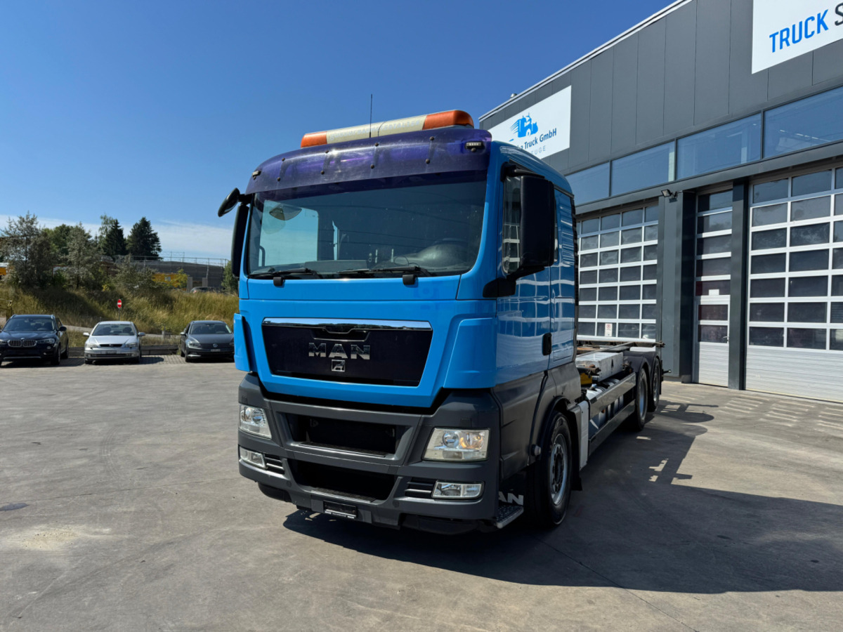 MAN TGX 26.480 6x2 Kompressor - Грузовик-контейнеровоз/ Сменный кузов: фото 1 MAN TGX 26.480 6x2 Kompressor - Грузовик-контейнеровоз/ Сменный кузов: фото 1