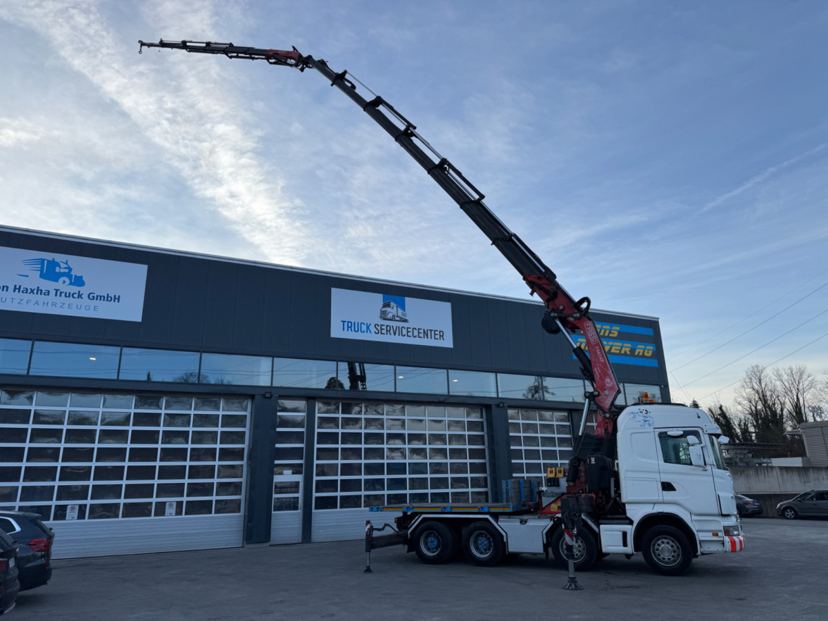 SCANIA R480 8x4 Fassi 660 SZM/Pritsche - Автоманипулятор: фото 3 SCANIA R480 8x4 Fassi 660 SZM/Pritsche - Автоманипулятор: фото 3