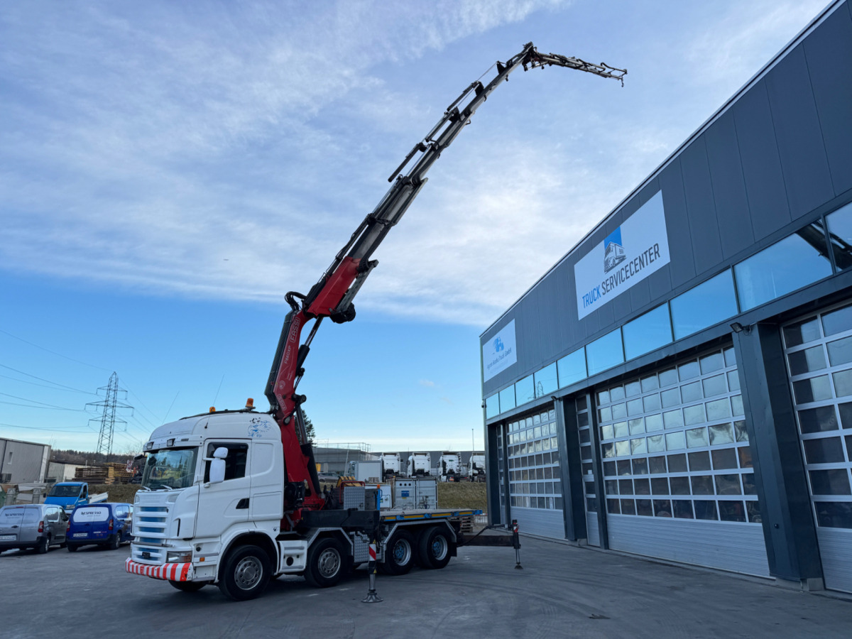 SCANIA R480 8x4 Fassi 660 SZM/Pritsche - Автоманипулятор: фото 2 SCANIA R480 8x4 Fassi 660 SZM/Pritsche - Автоманипулятор: фото 2