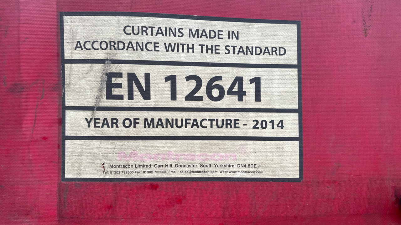 Прицеп MONTRACON CURTAINSIDE: фото 18