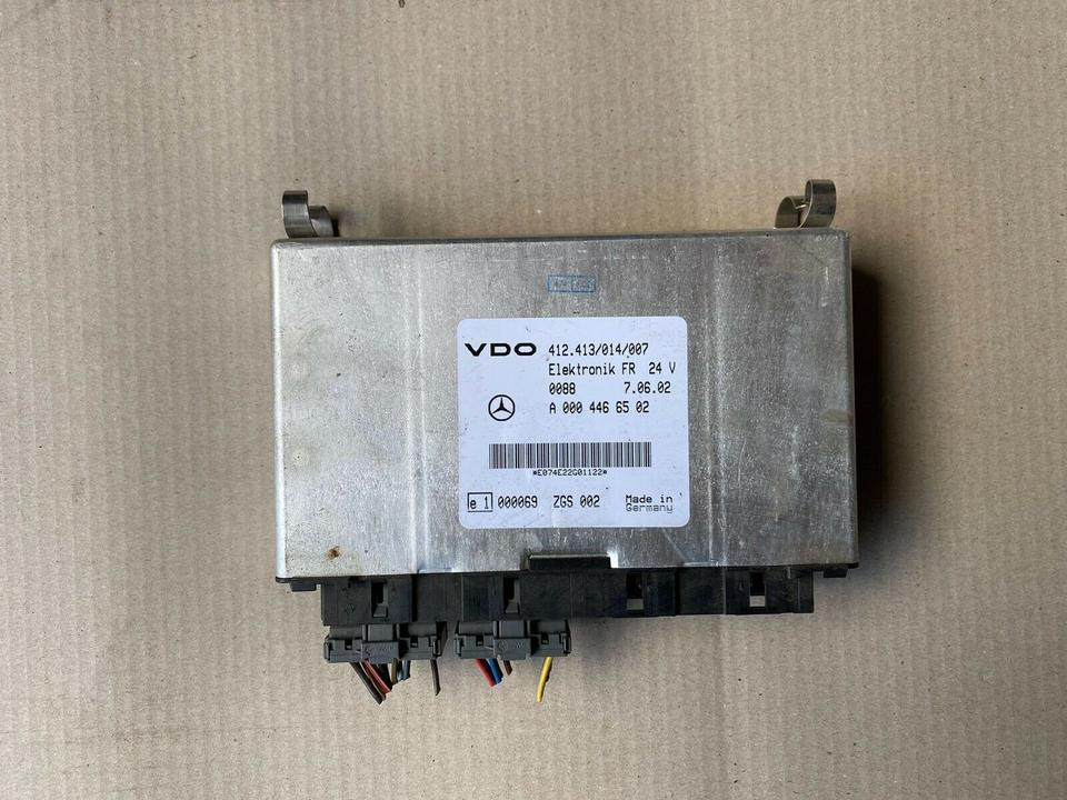Mercedes Atego Elektronik FR VDO Steuergerät A 000 446 65 02 - Блок управления для Грузовиков: фото 1 Mercedes Atego Elektronik FR VDO Steuergerät A 000 446 65 02 - Блок управления для Грузовиков: фото 1