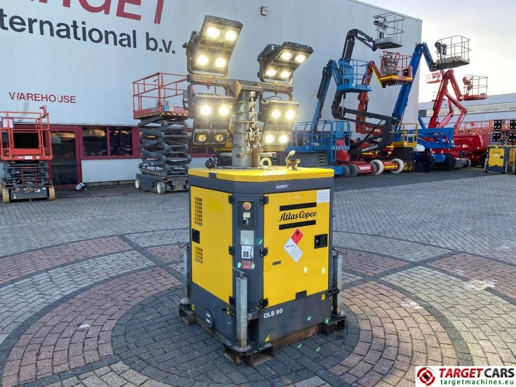 Atlas Copco QLB60 Tower Light 4x350W Led - Осветительная мачта: фото 1 Atlas Copco QLB60 Tower Light 4x350W Led - Осветительная мачта: фото 1