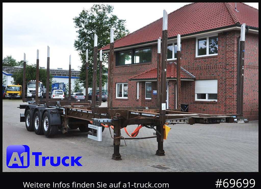 DOLL H3L-14XL Holz Tele, Lenkachse 275 tkm. - Полуприцеп лесовоз: фото 1 DOLL H3L-14XL Holz Tele, Lenkachse 275 tkm. - Полуприцеп лесовоз: фото 1