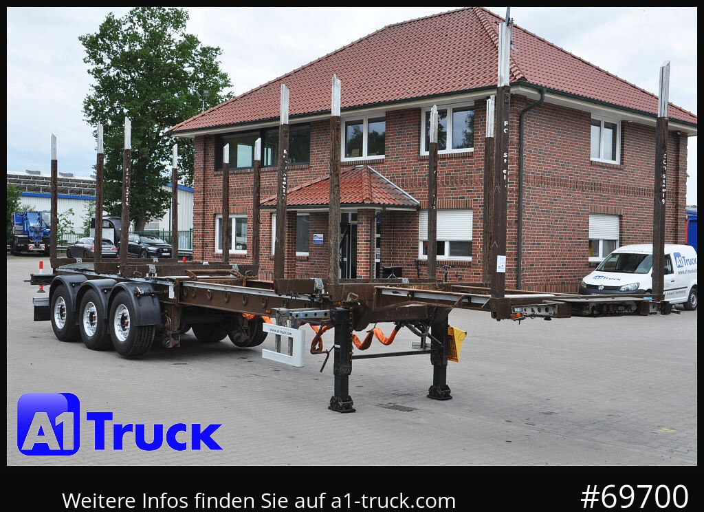 DOLL H3L-14XL Holz Tele, Lenkachse 275 tkm. - Полуприцеп лесовоз: фото 1 DOLL H3L-14XL Holz Tele, Lenkachse 275 tkm. - Полуприцеп лесовоз: фото 1