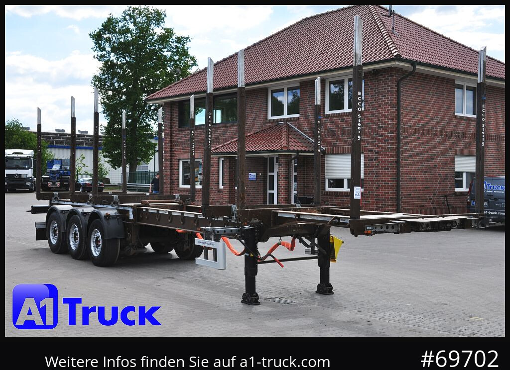 DOLL H3L-14XL Holz Tele, Lenkachse 280 tkm. - Полуприцеп лесовоз: фото 1 DOLL H3L-14XL Holz Tele, Lenkachse 280 tkm. - Полуприцеп лесовоз: фото 1