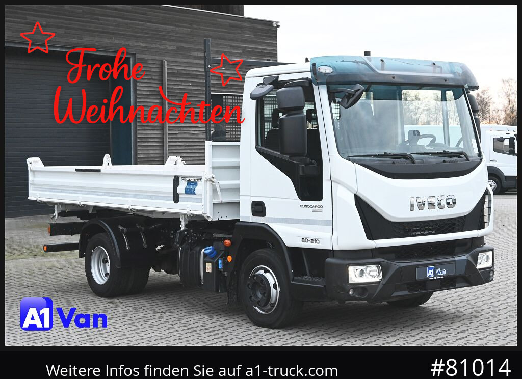 IVECO Eurocargo 80E21 Kipper, Meiller, Klima, 2x AHK - Малотоннажный самосвал: фото 1 IVECO Eurocargo 80E21 Kipper, Meiller, Klima, 2x AHK - Малотоннажный самосвал: фото 1