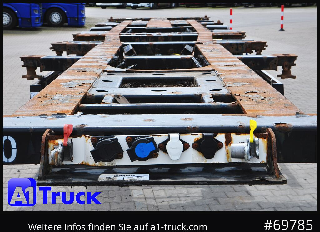 KRONE SDC, Lift SAF, 2x20/30/40 - Полуприцеп-контейнеровоз/ Сменный кузов: фото 5 KRONE SDC, Lift SAF, 2x20/30/40 - Полуприцеп-контейнеровоз/ Сменный кузов: фото 5