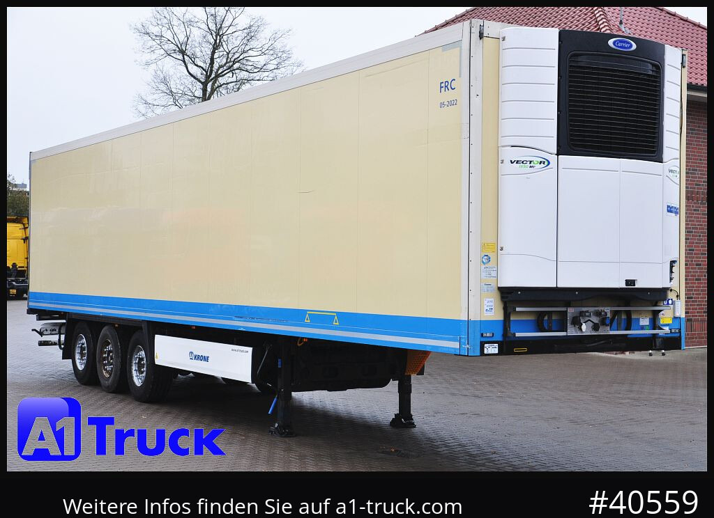 KRONE SDR 27 Carrier 1950 Mt. Doppelstock Lift,TÜV 08/2026 - Полуприцеп-рефрижератор: фото 1 KRONE SDR 27 Carrier 1950 Mt. Doppelstock Lift,TÜV 08/2026 - Полуприцеп-рефрижератор: фото 1
