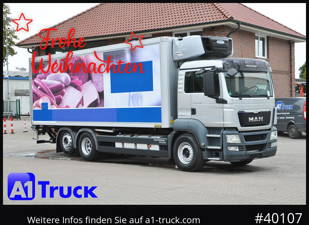 MAN TGS 26.360, Carrier 1150 Rolltor+ LBW, Lift - Рефрижератор: фото 1 MAN TGS 26.360, Carrier 1150 Rolltor+ LBW, Lift - Рефрижератор: фото 1