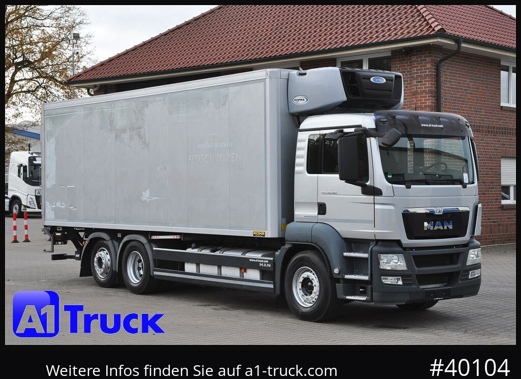 MAN TGS 26.360, Carrier 1150 Rolltor+ LBW, Liftachse, - Рефрижератор: фото 1 MAN TGS 26.360, Carrier 1150 Rolltor+ LBW, Liftachse, - Рефрижератор: фото 1