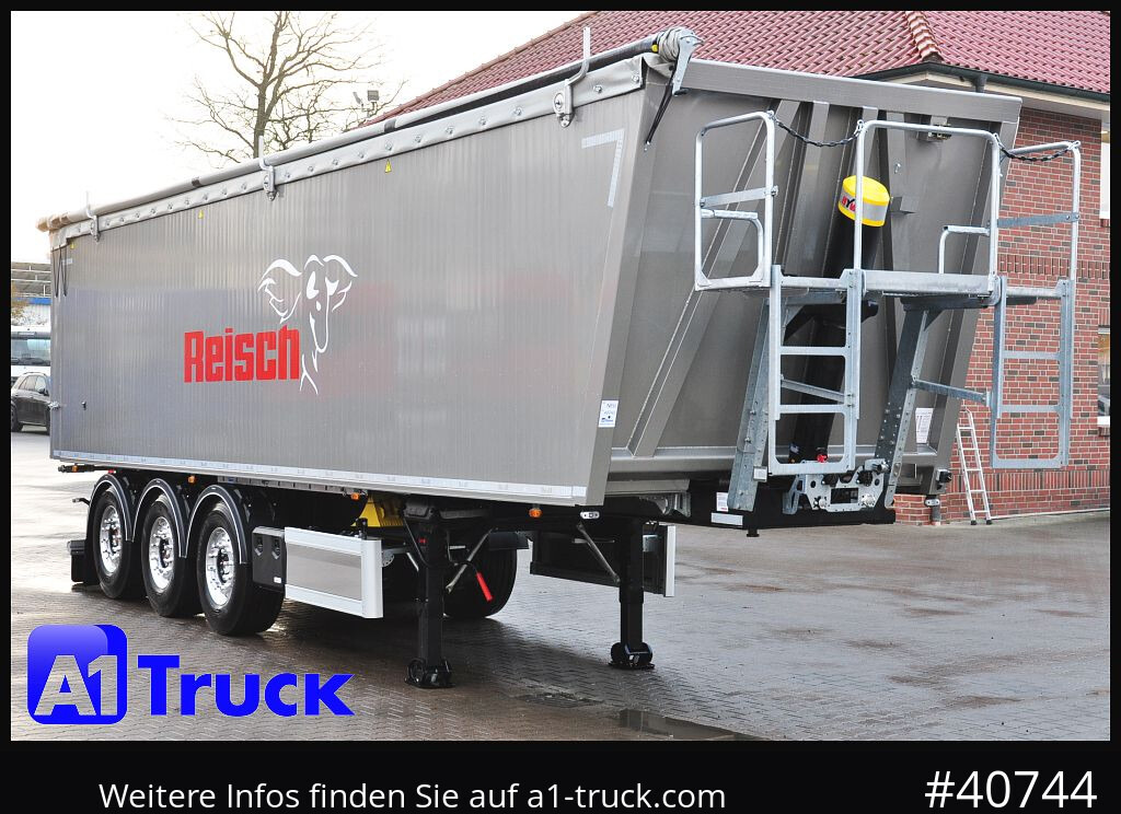 REISCH RHKS, Alu 50m³, NEU Kombitüren, Lift Alu, LED - Самосвальный полуприцеп: фото 1 REISCH RHKS, Alu 50m³, NEU Kombitüren, Lift Alu, LED - Самосвальный полуприцеп: фото 1