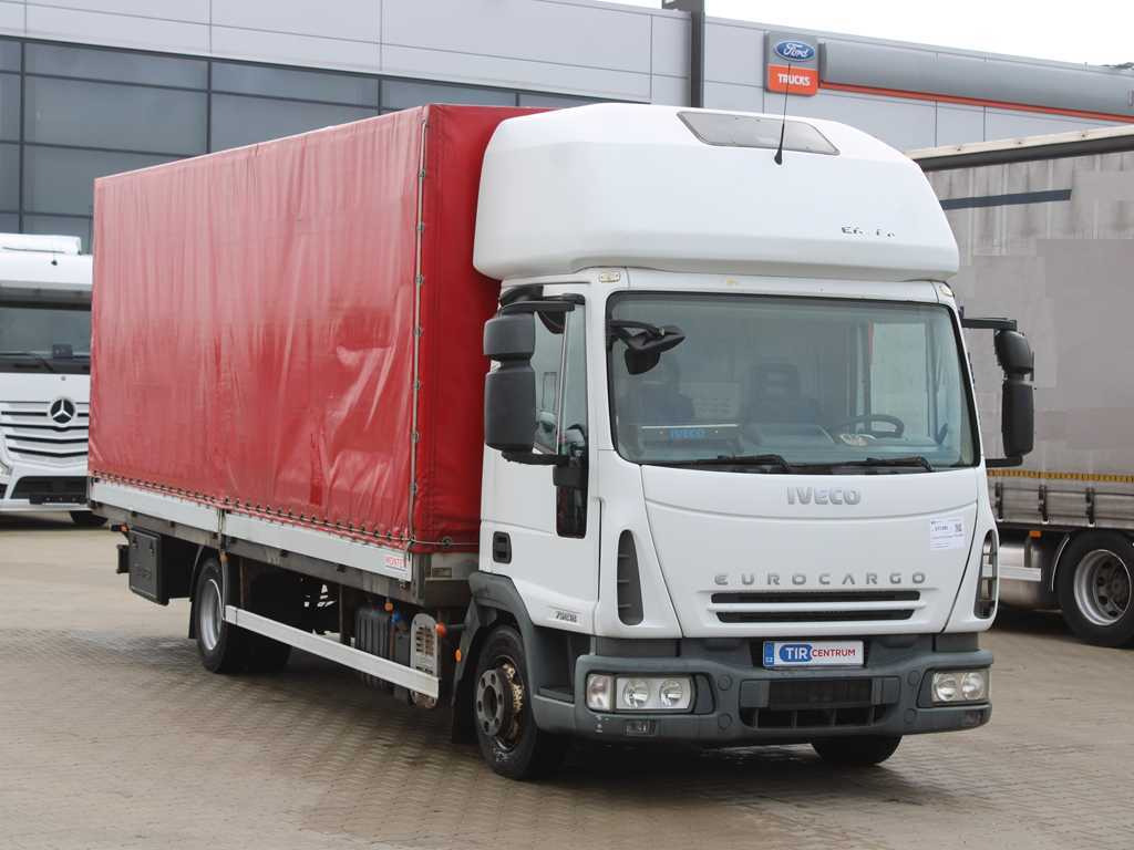 Iveco EUROCARGO ML 75E18, EURO 4, SIDE PANEL, SLEEPING BODY - Тентованный грузовик: фото 3 Iveco EUROCARGO ML 75E18, EURO 4, SIDE PANEL, SLEEPING BODY - Тентованный грузовик: фото 3