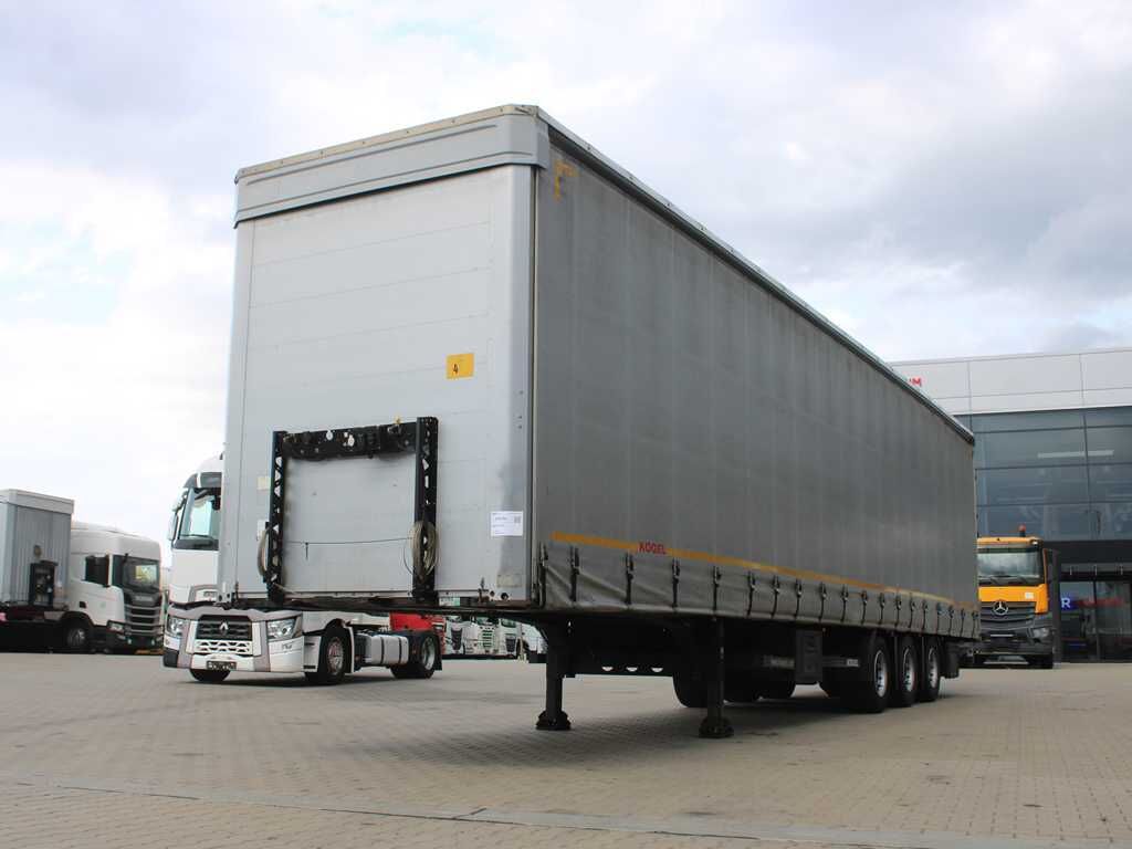 Kögel SN 24, LOWDECK, LIFT AXLE, LIFTING ROOF, SAF - Тентованный полуприцеп: фото 1 Kögel SN 24, LOWDECK, LIFT AXLE, LIFTING ROOF, SAF - Тентованный полуприцеп: фото 1