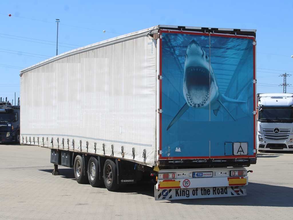 Krone SD, LOWDECK, MULTILOCK, LIFTING AXLE, LIFTING ROOF - Тентованный полуприцеп: фото 4 Krone SD, LOWDECK, MULTILOCK, LIFTING AXLE, LIFTING ROOF - Тентованный полуприцеп: фото 4