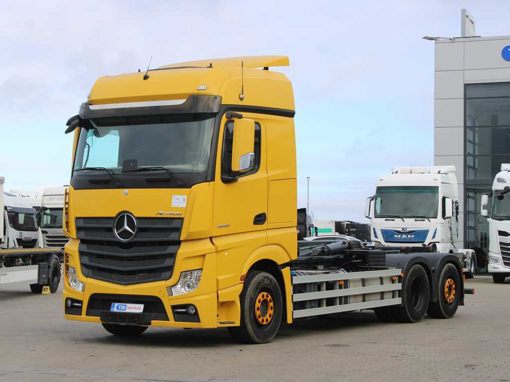 Mercedes-Benz Actros 2548, 6X2, EURO 6, RETARDER, INDEPENDENT AIR CONDITIONING, NAVIGATION - Крюковой мультилифт: фото 1 Mercedes-Benz Actros 2548, 6X2, EURO 6, RETARDER, INDEPENDENT AIR CONDITIONING, NAVIGATION - Крюковой мультилифт: фото 1