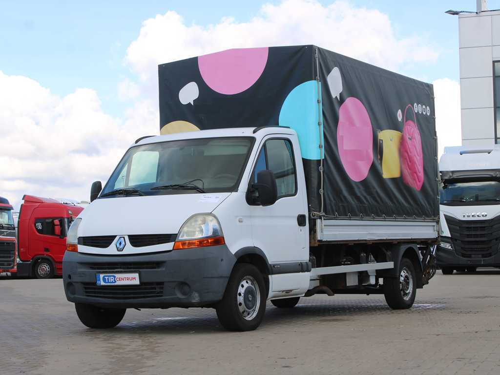 Renault MASTER, EURO 4, HYDRAULIC FRONT, CAMERA - Тентованный фургон: фото 1 Renault MASTER, EURO 4, HYDRAULIC FRONT, CAMERA - Тентованный фургон: фото 1