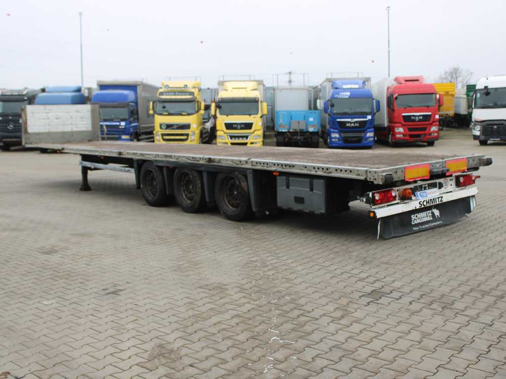 Schmitz CARGOBULL SCB *S3T, LIFTING AXLE, MULTILOCK, LOWDECK - Полуприцеп бортовой/ Платформа: фото 5 Schmitz CARGOBULL SCB *S3T, LIFTING AXLE, MULTILOCK, LOWDECK - Полуприцеп бортовой/ Платформа: фото 5