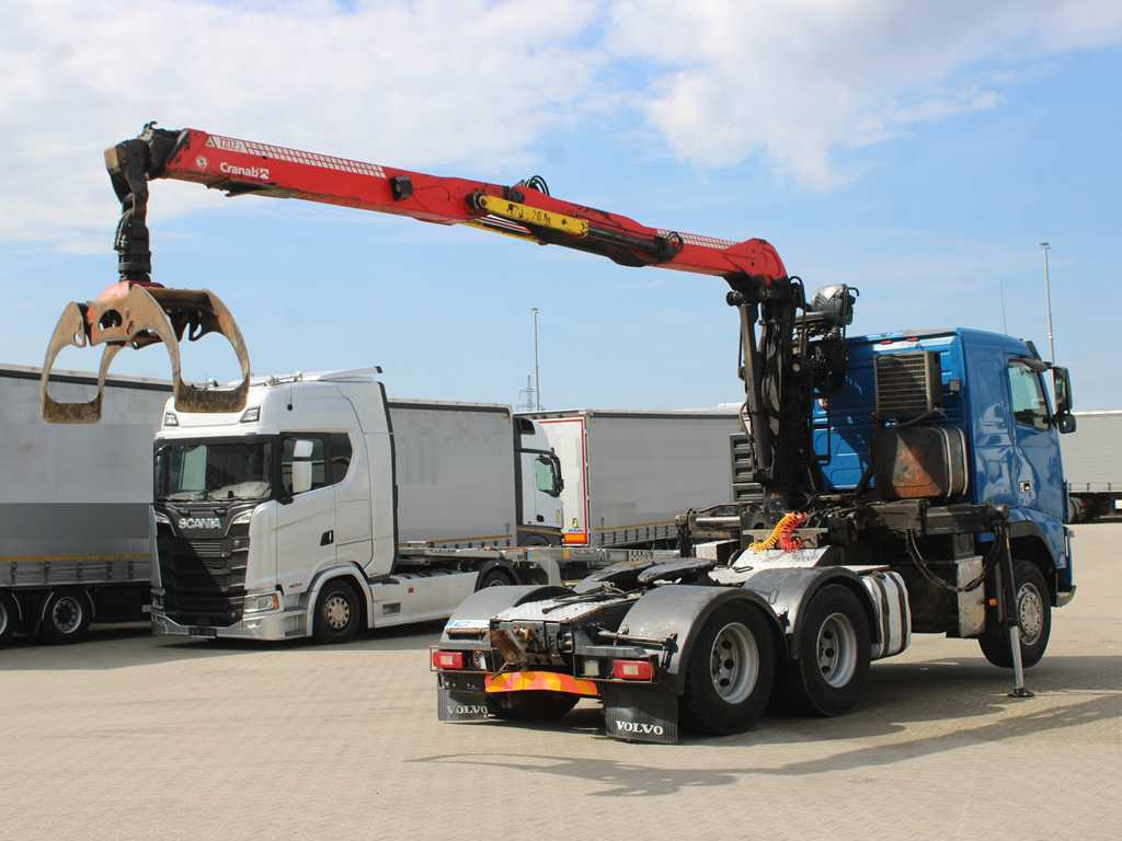 Volvo FHL 3C, EURO 5EEV, 6X4, CRANAB TZ12.2 HYDRAULIC ARM - Тягач: фото 3 Volvo FHL 3C, EURO 5EEV, 6X4, CRANAB TZ12.2 HYDRAULIC ARM - Тягач: фото 3