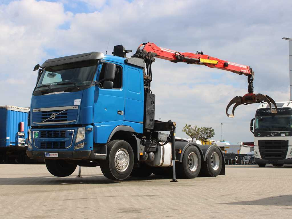 Volvo FHL 3C, EURO 5EEV, 6X4, CRANAB TZ12.2 HYDRAULIC ARM - Тягач: фото 1 Volvo FHL 3C, EURO 5EEV, 6X4, CRANAB TZ12.2 HYDRAULIC ARM - Тягач: фото 1