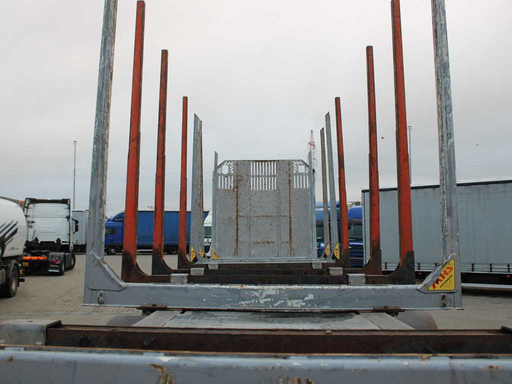 ZASŁAW D-651A, 2x LIFTING AXLE - Полуприцеп лесовоз: фото 5 ZASŁAW D-651A, 2x LIFTING AXLE - Полуприцеп лесовоз: фото 5