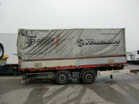 Krone ZZ/DC07 Tandem-Lafette, Standard, BPW-Achsen, Heckabstützung ohne Container - Прицеп-контейнеровоз/ Сменный кузов: фото 4 Krone ZZ/DC07 Tandem-Lafette, Standard, BPW-Achsen, Heckabstützung ohne Container - Прицеп-контейнеровоз/ Сменный кузов: фото 4