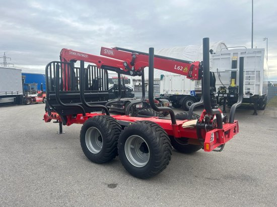 STEPA M-16 Forstanhänger mit Steindl Palfinger Forstkran L, 2-Achsig 4- Rungenpaare - Лесной прицеп: фото 4 STEPA M-16 Forstanhänger mit Steindl Palfinger Forstkran L, 2-Achsig 4- Rungenpaare - Лесной прицеп: фото 4