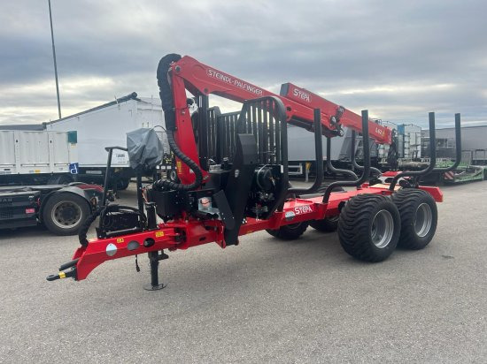 STEPA M-16 Forstanhänger mit Steindl Palfinger Forstkran L, 2-Achsig 4- Rungenpaare - Лесной прицеп: фото 3 STEPA M-16 Forstanhänger mit Steindl Palfinger Forstkran L, 2-Achsig 4- Rungenpaare - Лесной прицеп: фото 3