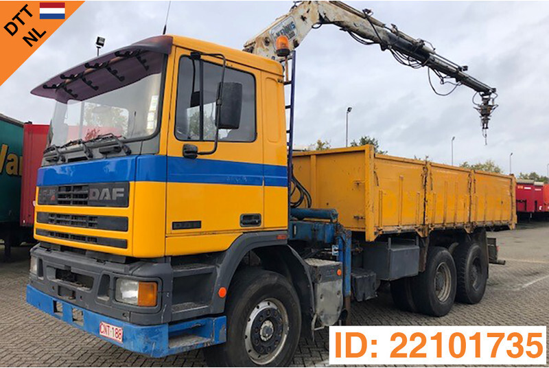 DAF 95.350 ATi - 6x4 - Самосвал, Автоманипулятор: фото 1 DAF 95.350 ATi - 6x4 - Самосвал, Автоманипулятор: фото 1