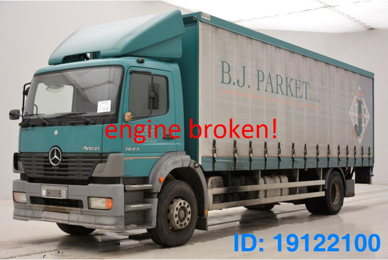 Mercedes-Benz Atego 1823 - damaged engine - Тентованный грузовик: фото 1 Mercedes-Benz Atego 1823 - damaged engine - Тентованный грузовик: фото 1