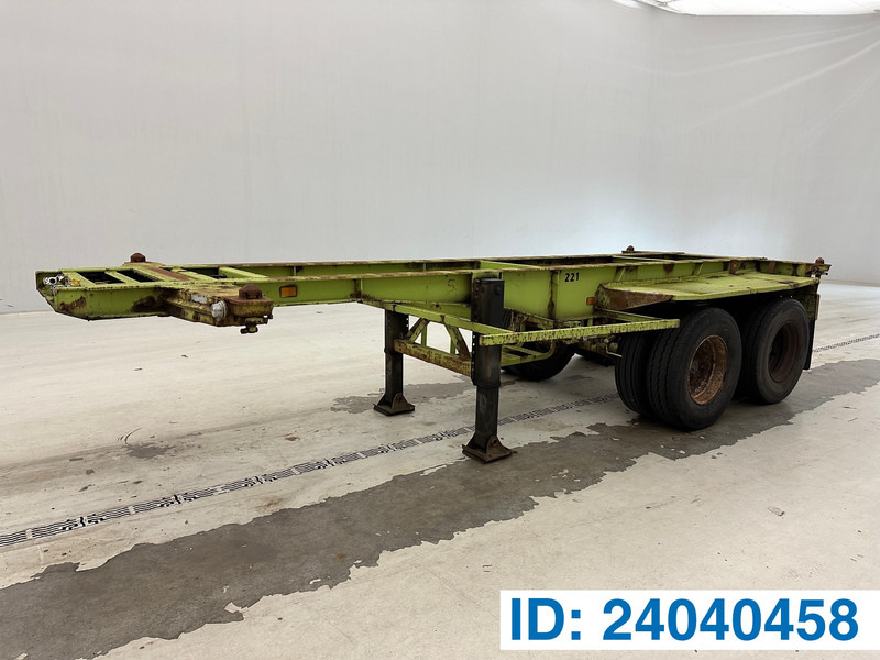 Van Hool Skelet 20 ft - Полуприцеп-контейнеровоз/ Сменный кузов: фото 1 Van Hool Skelet 20 ft - Полуприцеп-контейнеровоз/ Сменный кузов: фото 1