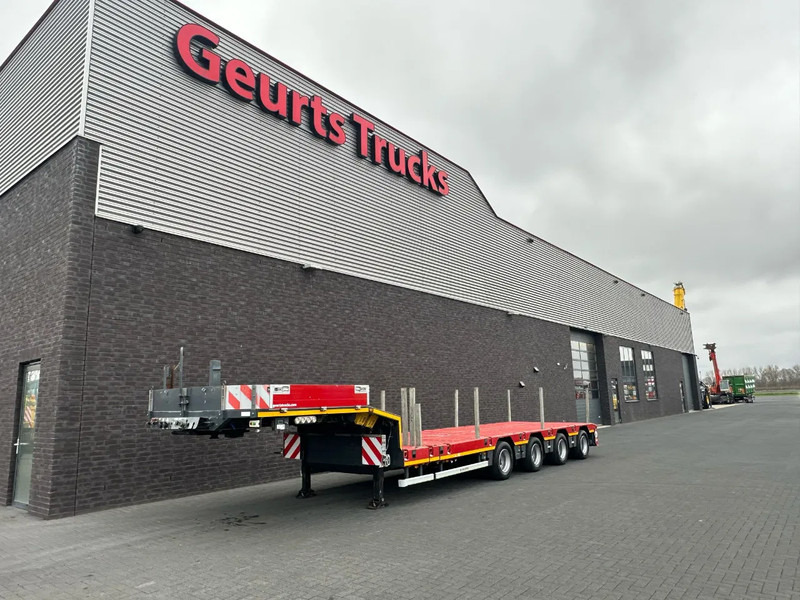 SCHEUERLE EUROAXLE 1T4 4 ASSER UITSCHUIFBARE SEMIE MET 12 TONS HYDRAULICHE EURO ASSEN HYDRAULICH GESTUURD SEMI-DIEPLADER / TIEFLADER / LO - Низкорамный полуприцеп: фото 2 SCHEUERLE EUROAXLE 1T4 4 ASSER UITSCHUIFBARE SEMIE MET 12 TONS HYDRAULICHE EURO ASSEN HYDRAULICH GESTUURD SEMI-DIEPLADER / TIEFLADER / LO - Низкорамный полуприцеп: фото 2
