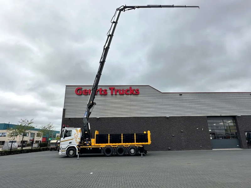 Scania R530 V8 NGS 8X4 TRIDEM MET HYVA 2Z KIPPER + HMF 5020-K6 + JIB FJ1000-K5 KRAAN/KRAN/CRANE/GRUA - Автоманипулятор: фото 5 Scania R530 V8 NGS 8X4 TRIDEM MET HYVA 2Z KIPPER + HMF 5020-K6 + JIB FJ1000-K5 KRAAN/KRAN/CRANE/GRUA - Автоманипулятор: фото 5