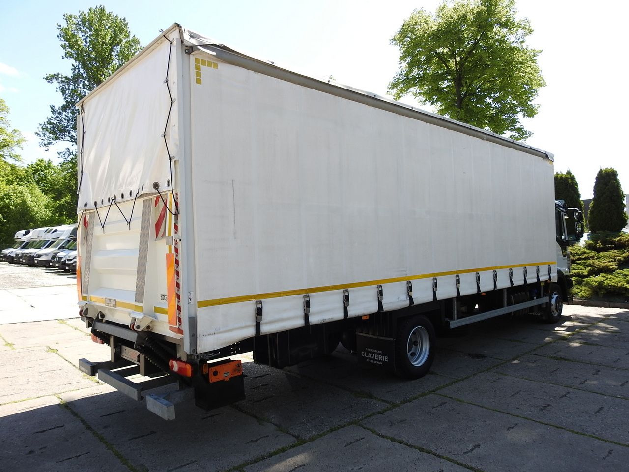 Тентованный грузовик IVECO EUROCARGO 120 - 220 TARPAULIN LIFT 20 PALLETS LED LIGHTS AUTOMATIC TRANSMISSION HI-MATIC TWIN WHEELS AIR CONDITIONING  220HP: фото 15