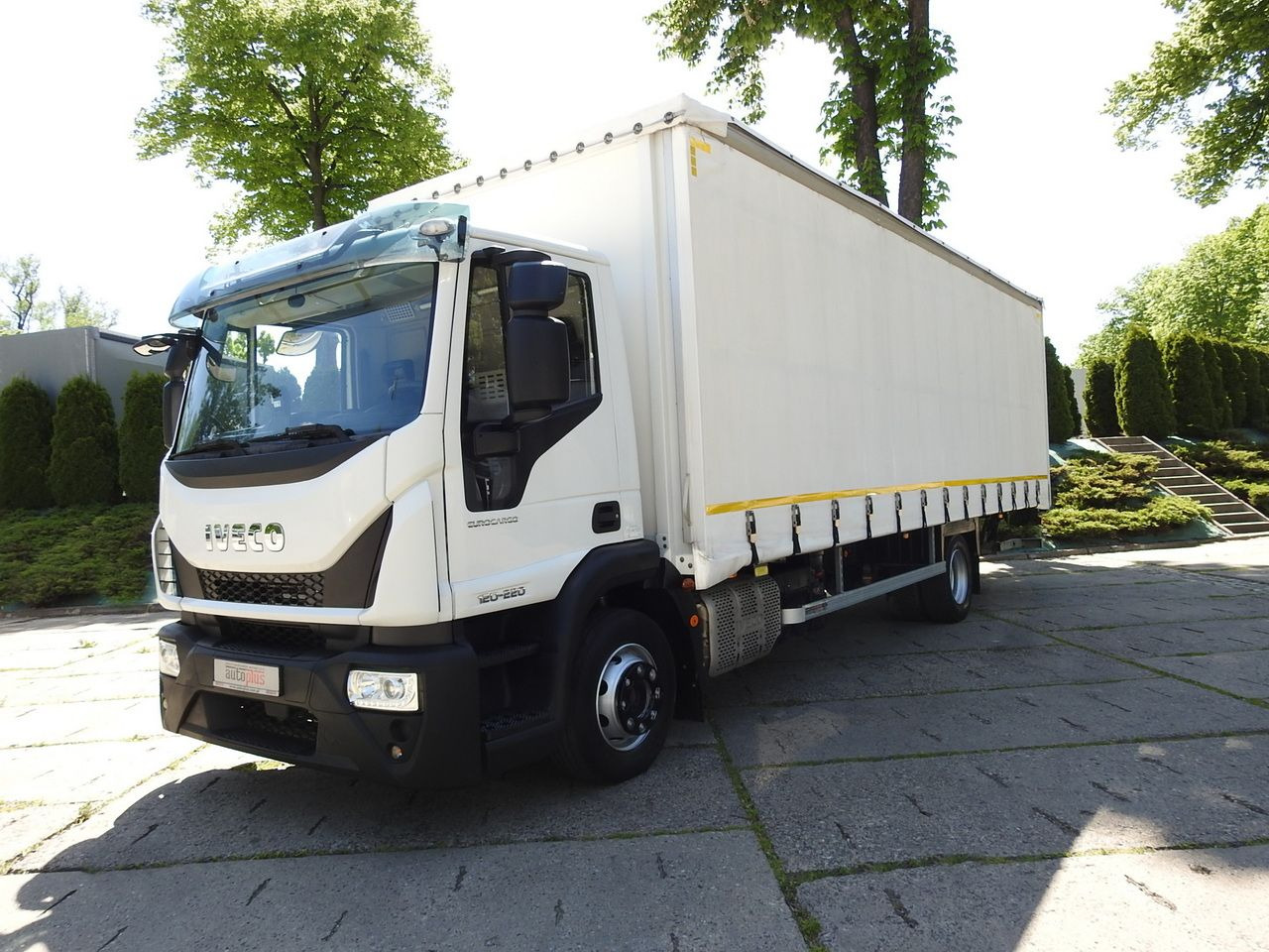Тентованный грузовик IVECO EUROCARGO 120 - 220 TARPAULIN LIFT 20 PALLETS LED LIGHTS AUTOMATIC TRANSMISSION HI-MATIC TWIN WHEELS AIR CONDITIONING  220HP: фото 22