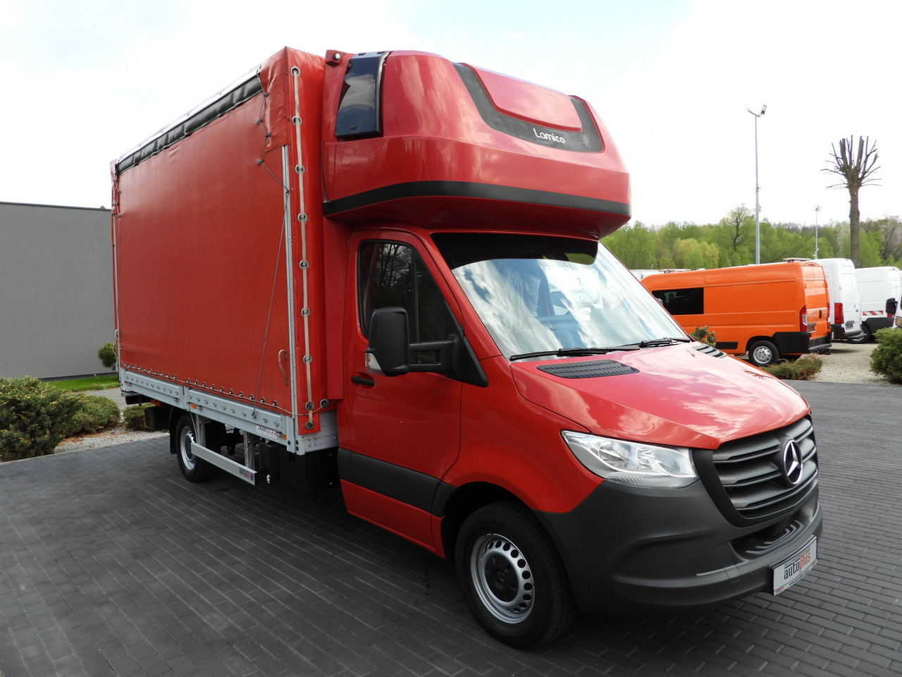MERCEDES SPRINTER 316 8 PALLETS TARPAULIN LIFT CRUISE CONTROL AIR CONDITIONING 160HP - Тентованный фургон: фото 4 MERCEDES SPRINTER 316 8 PALLETS TARPAULIN LIFT CRUISE CONTROL AIR CONDITIONING 160HP - Тентованный фургон: фото 4